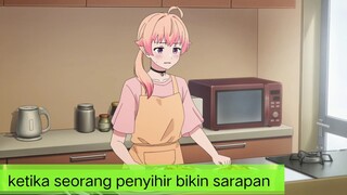 #KompetisiKreasiUnggahan3 , cewek ini make sihir biar masakannya enak