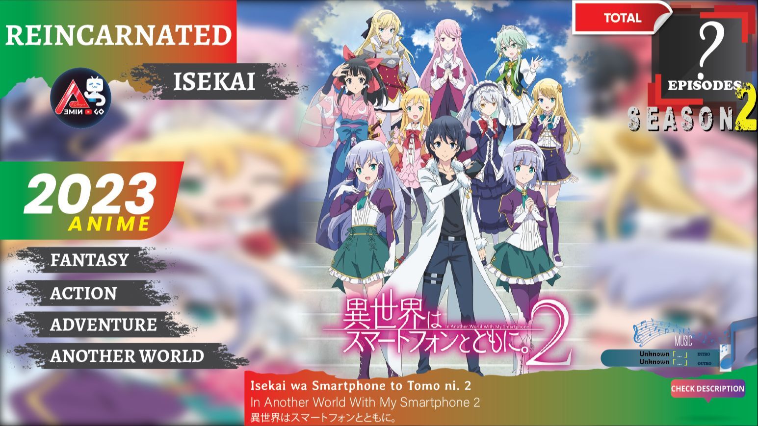 Isekai wa Smartphone Season 2 Release Date Announced! 
