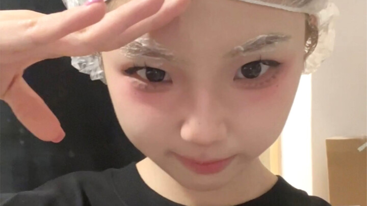 五一染个不用漂的浅金发色