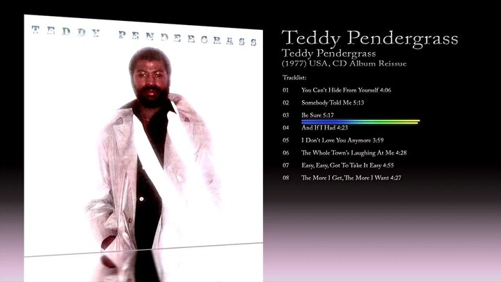 Teddy Pendergrass (1977) Teddy Pendergrass [1992 CD Reissue, Album]