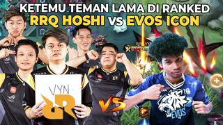 KETEMU TEMAN LAMA DI RANKED!! RRQ HOSHI VS EVOS ICON - MLBB
