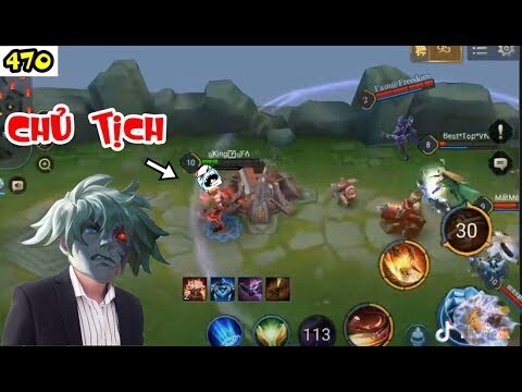 Hài Liên Quân #470 - Chủ Tịch Errol Giả Vờ Hết Máu Chạy Và Cái Kết !