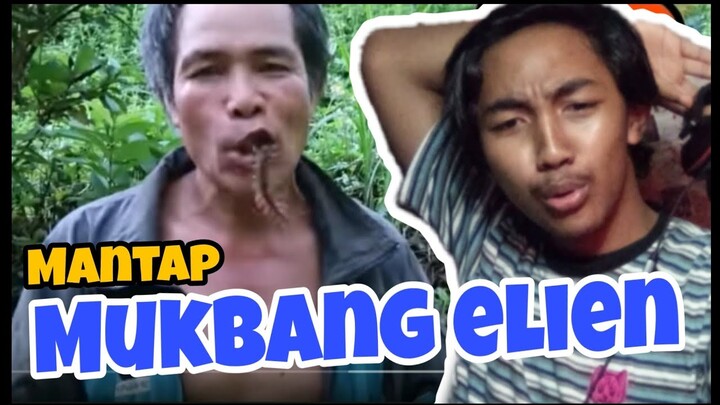 MUKBANG MAKAN ALIEN - SEKALI MAKAN DI JAMIN, RUMAH SAKIT MENANTIMU ANYING!!!!!..