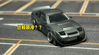 丝般顺滑？？MT火箭兔宽体日产180SX！！