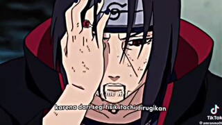 Itachi mengakui kalo dia duet sama jiraya dia pasti akan kalah..