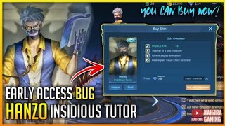 Hanzo Insidious Tutor Early Access | Buy Hanzo Insidious Tutor Bug