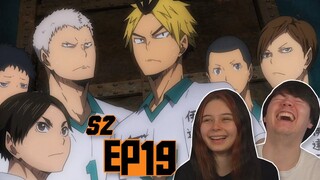 Aoba Johsai vs Dateko!! | Haikyuu!! Season 2 Episode 19 Reaction & Review!