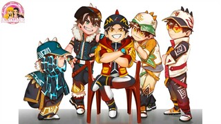 Boboiboy Pencipta Kuasa Elemental Fusion Boboiboy Gentar, Sori, Supra, Glacier, Frostfire #N1T Ep.31