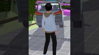 RUMAH TARASHI RUSAK, TAIGA KENA APES! Sakura School Simulator #shorts