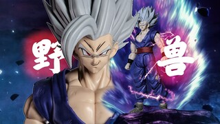 【龙珠SHF第三方】百万片头变身秀！野兽悟饭来袭！HM新品野兽悟饭头雕配件包HM004-005开箱展示 HM野兽饭 HM野兽悟饭