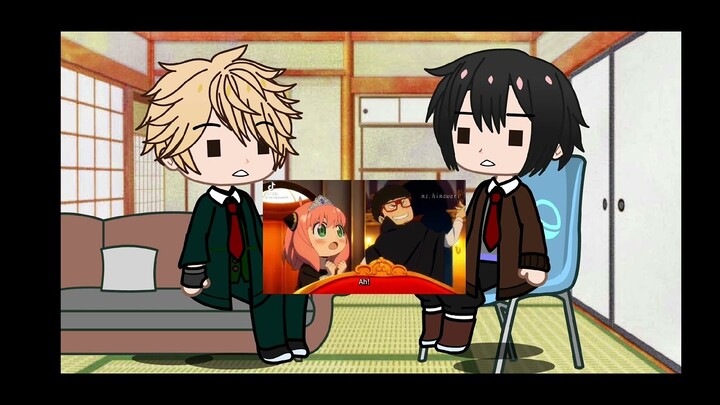 loid and yuri react to yor ( spyxfamily) ( 😏)