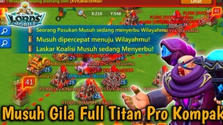 INSANE TITAN FAMILY WOLF BAZIL❗XVX 41 GB Solo/Rally? Nahan Solo Para Titan MAX Akun | Lords Mobile