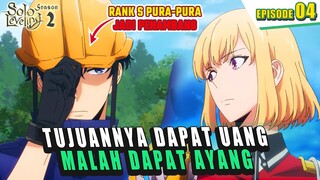 DEMI BISA IKUT RAID PERINGKAT S PURA-PURA JADI RANK E  | Alur Cerita Solo Leveling Season 2 EPS 4