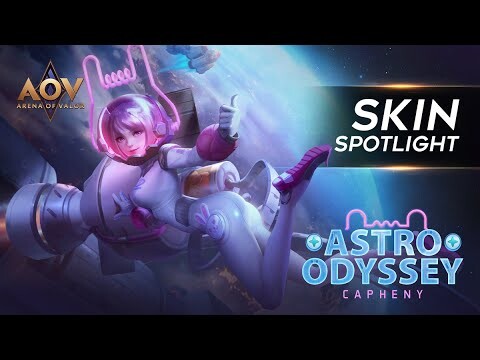 Capheny Astro Odyssey Skin Spotlight - Garena AOV (Arena of Valor)