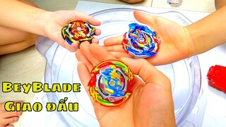 Những trận đấu gây cấn nhất của con quay beyblade GT