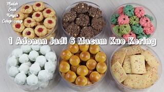 1 Adonan Jadi 6 Jenis Kue Kering Renyah Dan Enak