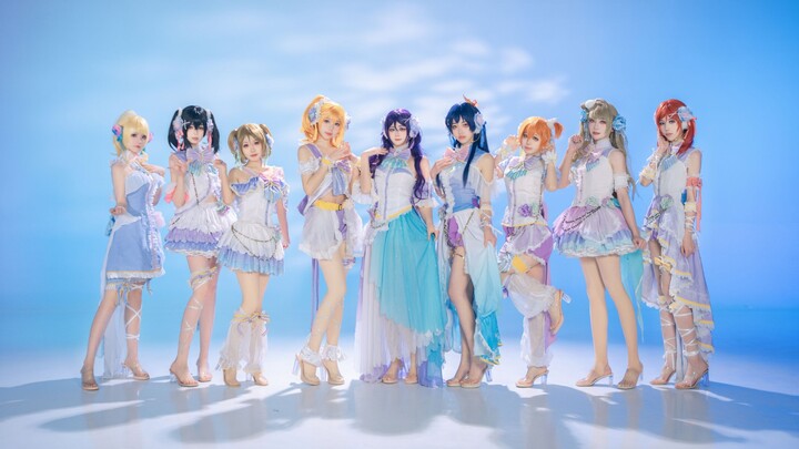 【فرقة رقص إيريسا】وضعية ثابتة - هل هذا الجنة؟ لماذا يوجد الكثير من الملائكة؟ سنو هالاشن❄️ الرومانسية 