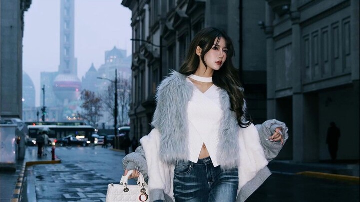 جلسات تصوير شارع جوّي في يوم ممطر