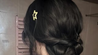 Tutorial gaya rambut side buns milenium!