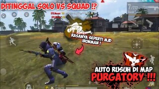 DITINGGAL SOLO VS SQUAD DI LATE GAME ⁉️ AUTO BOOHAY SLUR ❗- FREE FIRE INDONESIA.