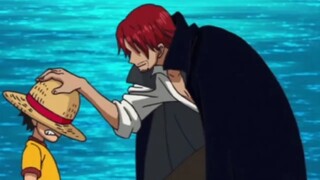 Shanks trao kỉ vật cho Luffy