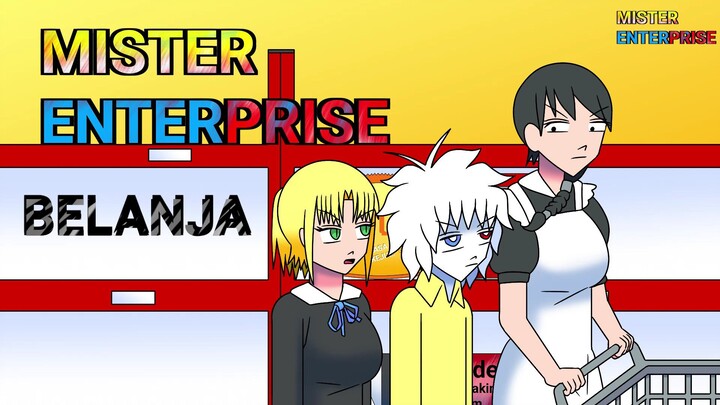 Animasi Mister Enterprises Belanja