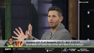 NFL LIVE | Dan Orlovsky rejected Marcus Spears says Bengals will beat Raiders by Joe Burrow' shine