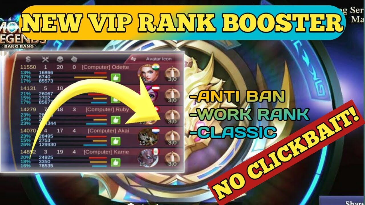 Mobile Legends Boost - Buy MLBB Boosting Service