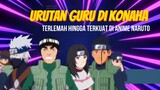 Urutan Guru Di Konaha Dari Yang Terlemah Hingga Terkuat Di Anime Naruto