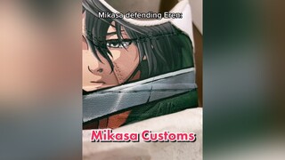 🥲AttackOnTitan mikasa fypシ anime