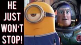 Lightyear director SLAMS critics mocking Pixar FAILURE! Furious over Minions The Rise of Gru videos!