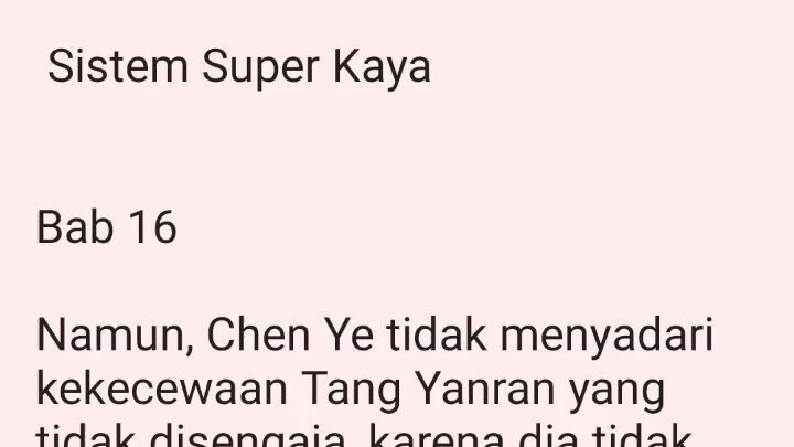 Sistem Super Kaya 16-20