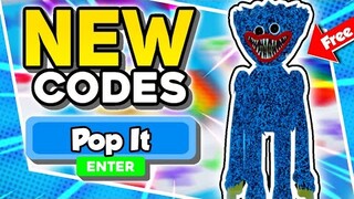 New "Free Poppy Blue Update Working Codes 2021 in Roblox Pop It Trading