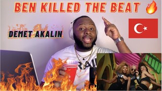 CALVIN REACTS to 🇹🇷 Ben Fero - Demet Akalın | CAN'T BELIEVE ON WHAT I WATCHED| BEN KILLED THE BEAT 🔥