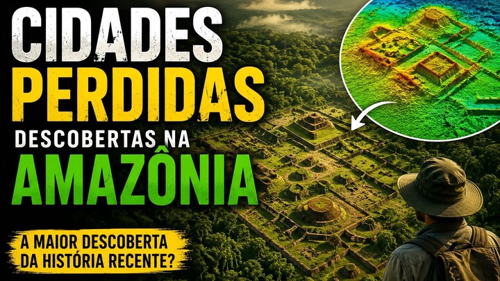 CIDADES PERDIDAS DESCOBERTAS NA AMAZÔNIA