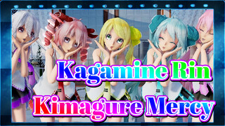 Kagamine Rin|[MMD] HAKU,TETO, RIN, MIKU, LUKA |Kimageru Mercy