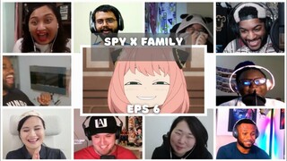 Spy x Family Episode 6 Reaction Mashup | スパイファミリー