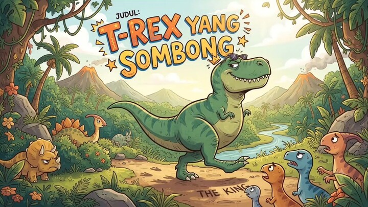 T-REX YANG SOMBONG 🦖