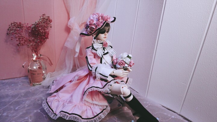 [bjd] One week's homemade Shire women's clothing cos grandma, the up master you follow has been updated, Black Butler