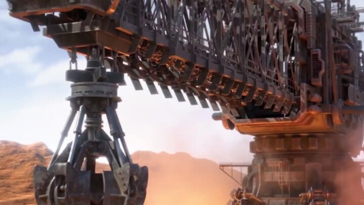 In the future, machines build their own civilization on a deserted island—and the rulers are the mig