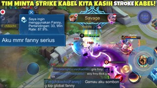 PUSH MMR FANNY BNTR LAGI TOP INDO TAPI MATCH BARU 33 KWKW!! NIH STROKE KABEL 120MS