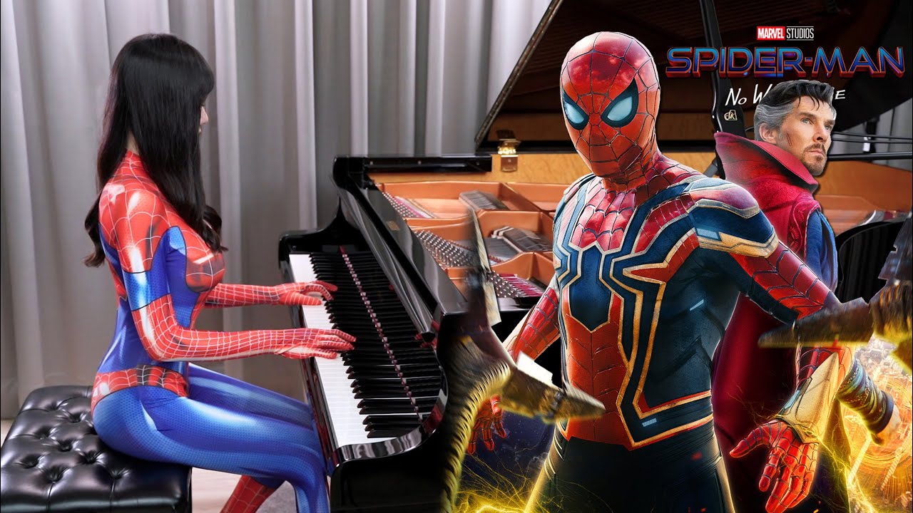 Spider-Man: No Way Home Main Theme Piano Cover | Ru's Piano | I'm  Spider-Woman ? - Bilibili