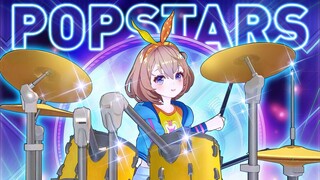 Sangat membara! Bisakah idola virtual juga bermain drum? ! 【POP / BINTANG】 【Kino】