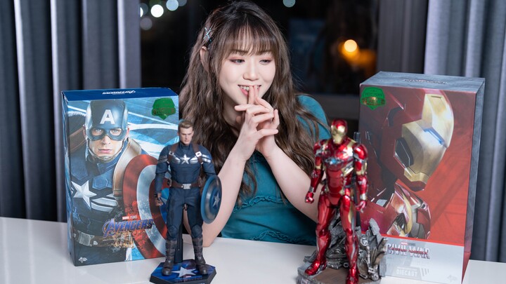 Unboxing the 1/6 scale Iron Man MK46 alloy figure—turning on all the lights is just too cool!