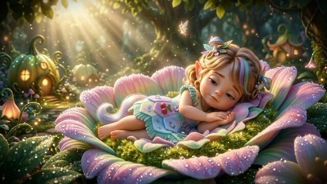 The Fairy and Her Unicorn 🦄✨ _  仙子与她的独角兽  Xiānzǐ yǔ tā de dú jiǎo shòu