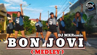 BON JOVI ( MEDLEY ) DJ MKREMIX l DANCEFITNESS l STEPKREW GIRLS