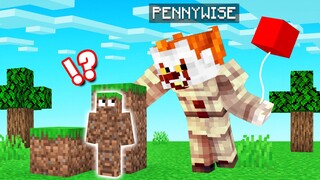 HIDE & SEEK But With PENNYWISE! (Minecraft)