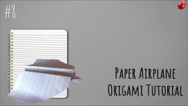 Paper Airplane Origami Tutorial 🛬