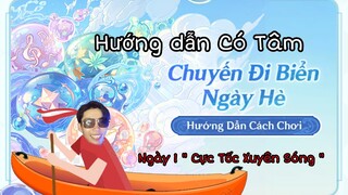 chuyến Đi Biển Ngày Hè Genshin Impact ngày 1 | Cách Chơi cực Tốc Xuyên Sóng | Đảo táo vàng 2.8