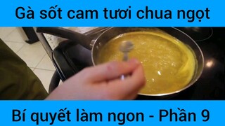 Gà sốt cam tươi chua ngọt #9